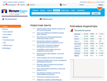 Tablet Screenshot of metalindex.ru